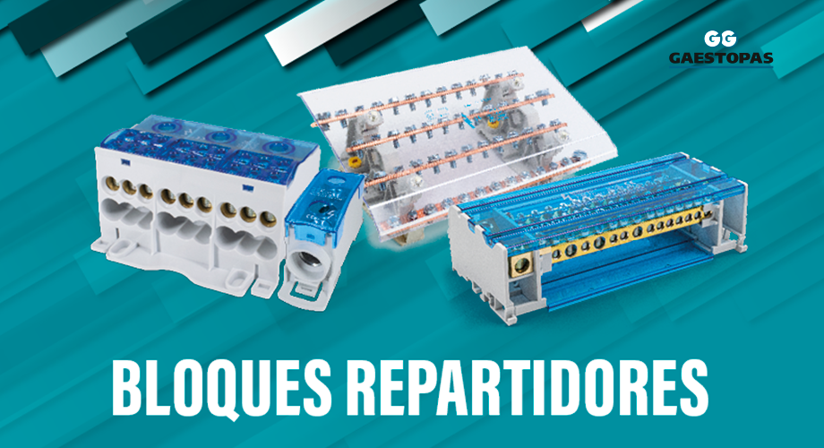 GAESTOPAS propone cinco versiones de bloques repartidores, para cualquier instalación, con máxima protección y facilidad de montaje. La solución más profesional