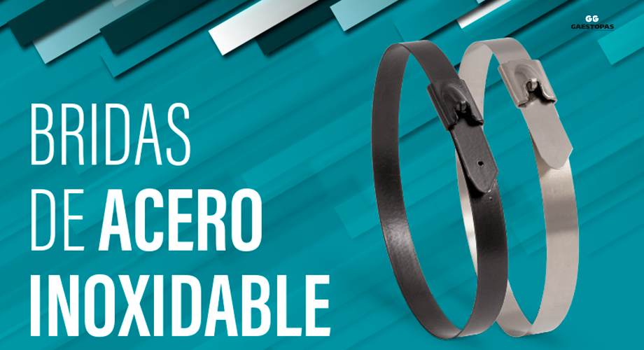 Bridas sujetacables de acero inoxidable de GAESTOPAS