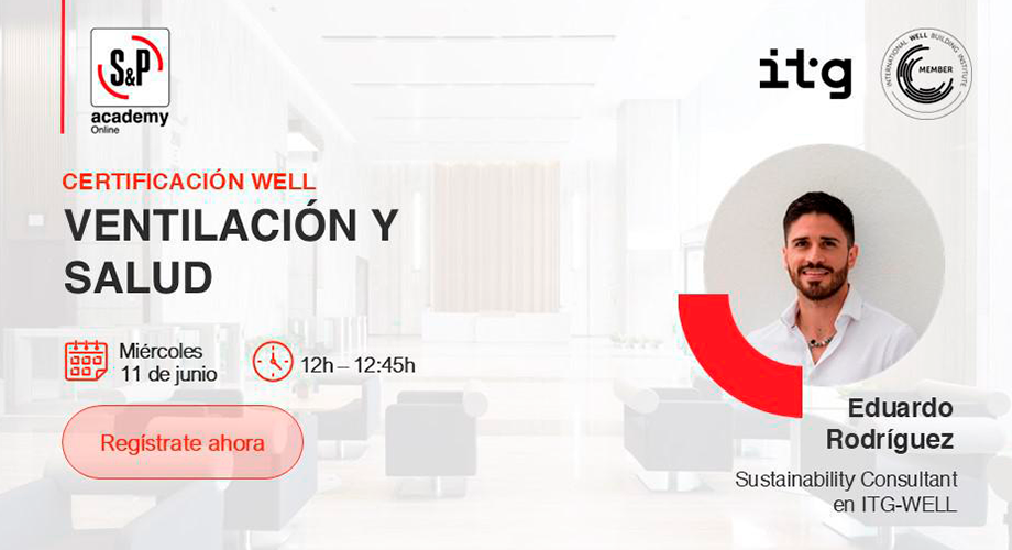 Soler & Palau lanza un nuevo webinar dirigido a arquitectos, ingenieros y otros profesionales interesados en obtener la certificación WELL
