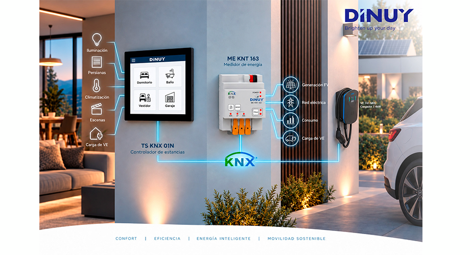 DINUY amplía su gama KNX