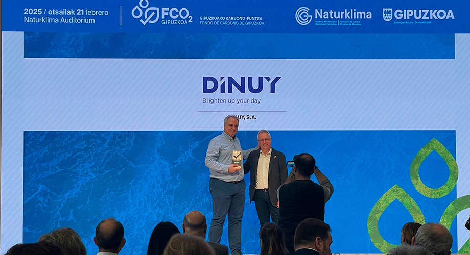 Naturklima reconoce a Dinuy por su compromiso en la medición y compensación de la huella de carbono