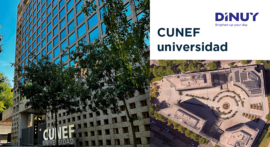 DINUY equipa la Universidad CUNEF con sistemas de regulación constante DALI-2 y detectores de última generación