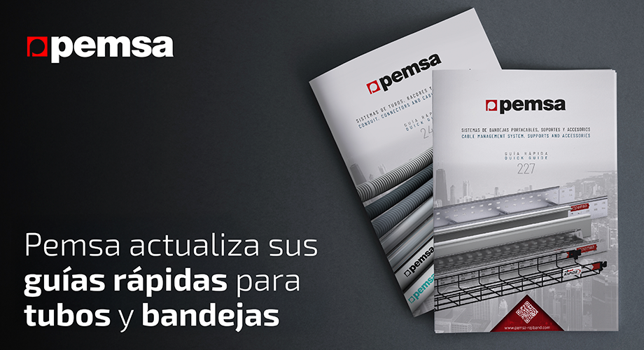 Pemsa actualiza sus guías rápidas para tubos y bandejas