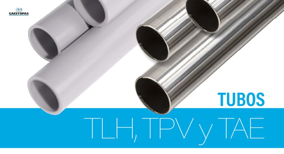 Gama de tubos rígidos Gaestopas, fabricados en PVC