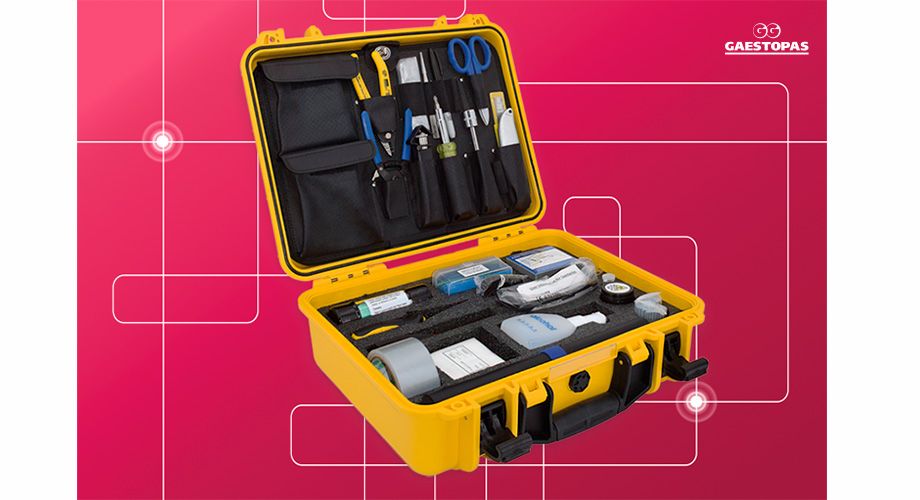 Maletín profesional para fibra óptica de Gaestopas