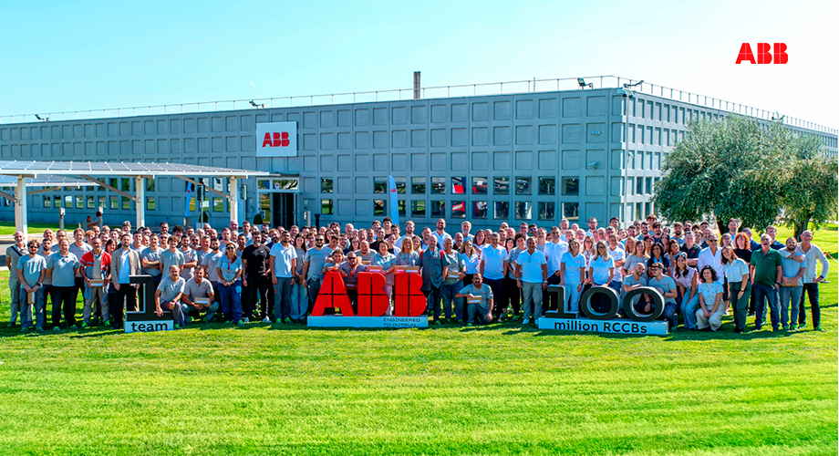 ABB en Santa Palomba fabrica 100 millones de dispositivos de protección