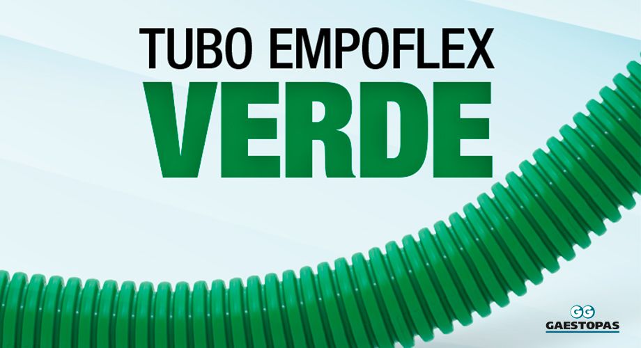 GAESTOPAS lanza el tubo EMPOFLEX verde para telecomunicaciones